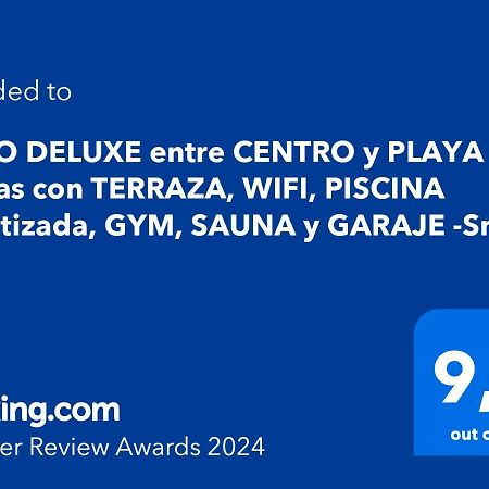 Atico Deluxe Entre Centro Y Playa Salinas Con Terraza, Wifi, Piscina Climatizada, Gym, Sauna Y Garaje -Smart Tv Roquetas de Mar Buitenkant foto