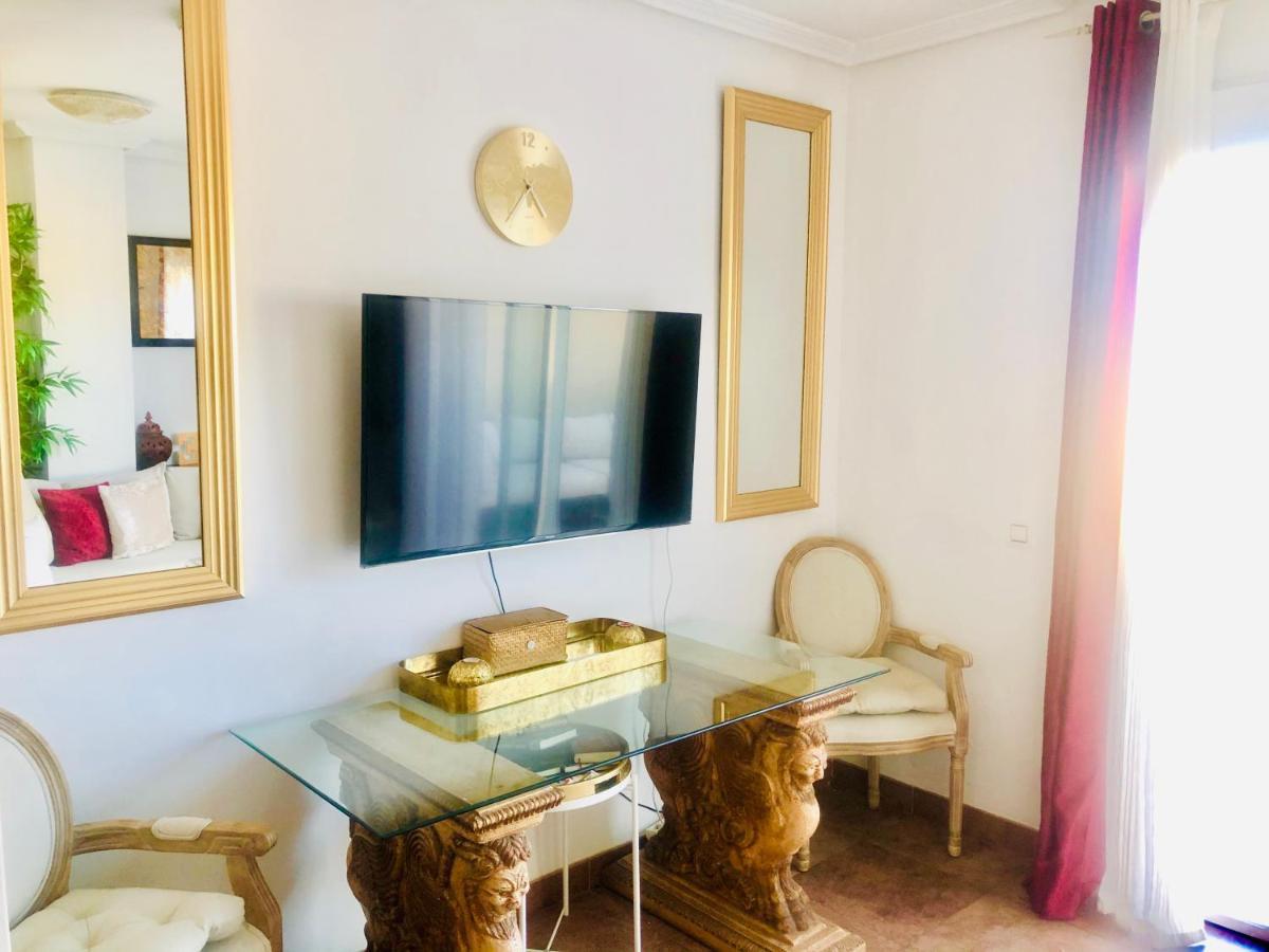 Atico Deluxe Entre Centro Y Playa Salinas Con Terraza, Wifi, Piscina Climatizada, Gym, Sauna Y Garaje -Smart Tv Roquetas de Mar Buitenkant foto