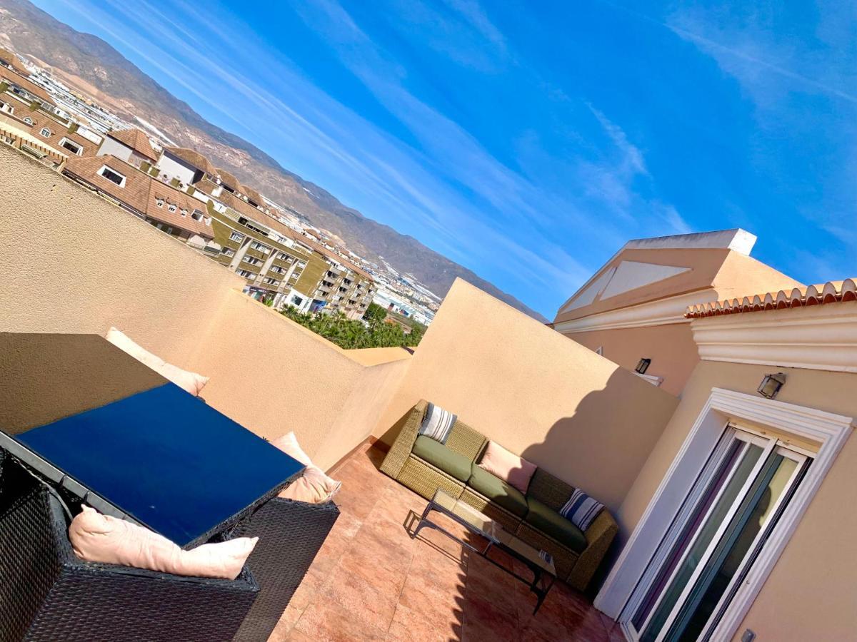 Atico Deluxe Entre Centro Y Playa Salinas Con Terraza, Wifi, Piscina Climatizada, Gym, Sauna Y Garaje -Smart Tv Roquetas de Mar Buitenkant foto