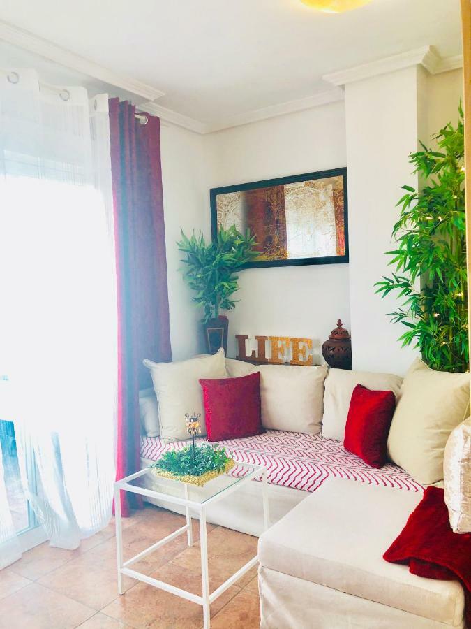 Atico Deluxe Entre Centro Y Playa Salinas Con Terraza, Wifi, Piscina Climatizada, Gym, Sauna Y Garaje -Smart Tv Roquetas de Mar Buitenkant foto